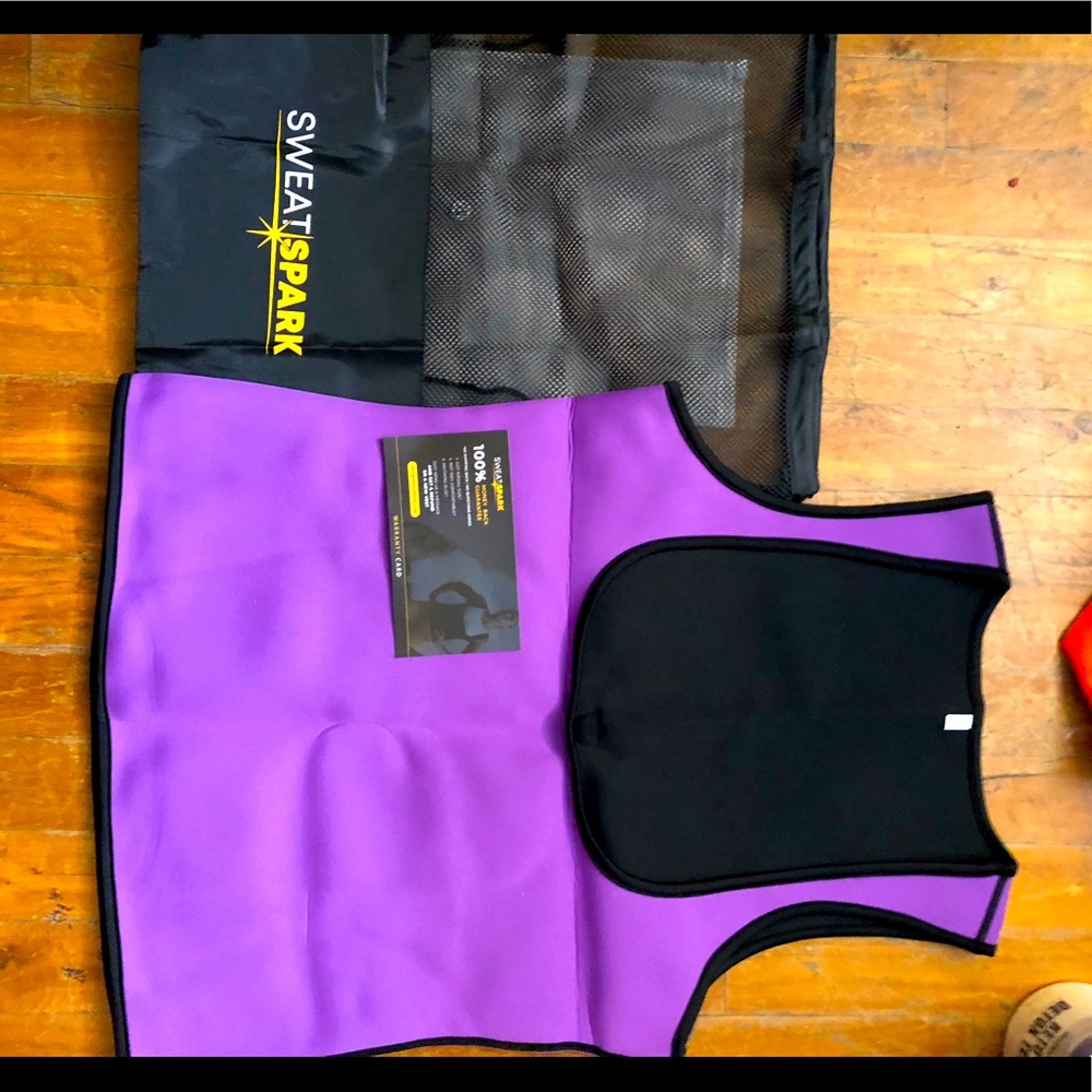 SweatSpark women’s extra large sweat vest.
